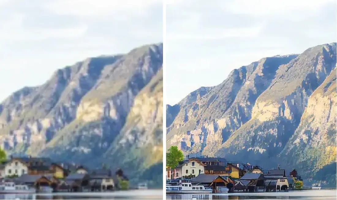 画像ぼかしAIで風景写真を鮮明にする