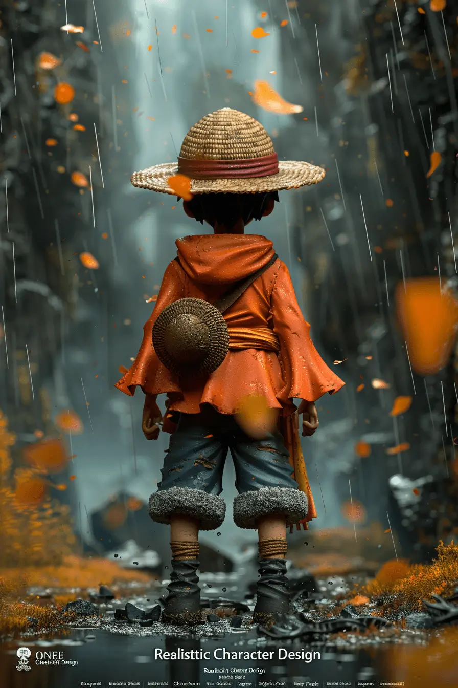 Skapa din egen One Piece-karaktär kan uppnå realistisk karaktärsdesign